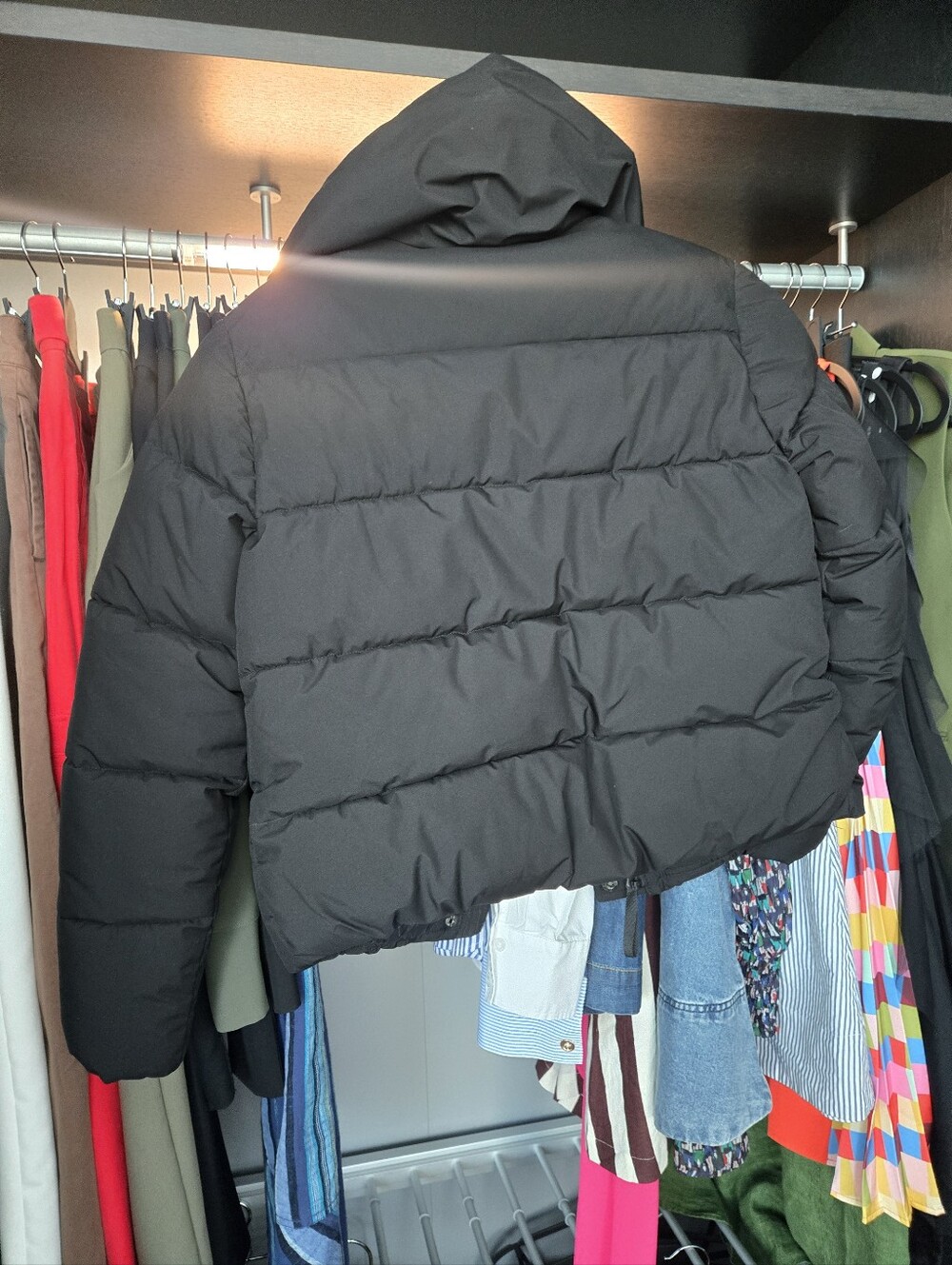 BCBGMAXAZRIA Black Puffer Jacket - Picture 8 of 12
